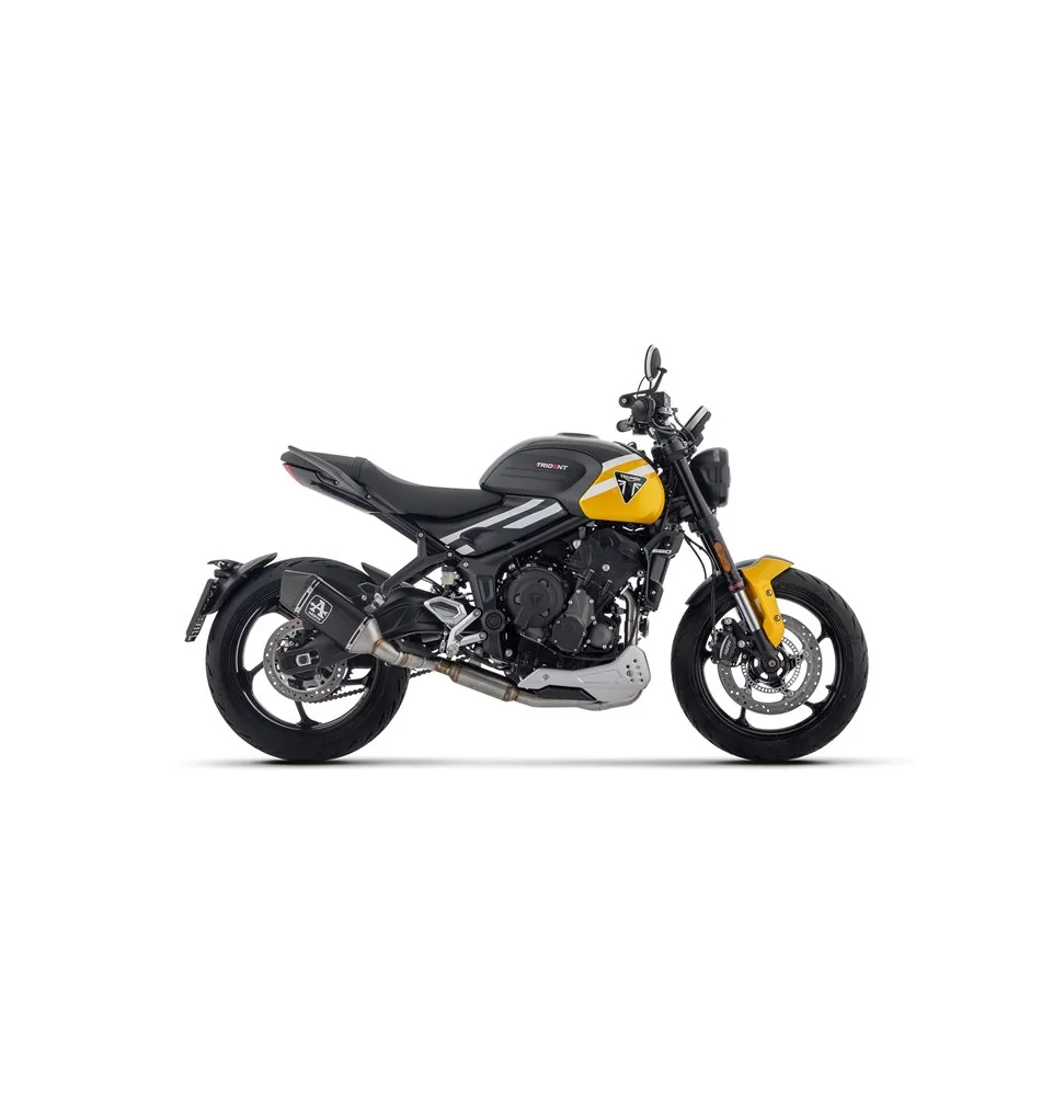 Trident 660 Auspuff