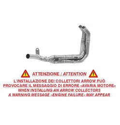 Arrow Exhaust Collecteurs Sportif Kawasaki Z900 