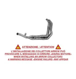 Arrow Exhaust Facherkrummer Racing Kawasaki Versys 1100 