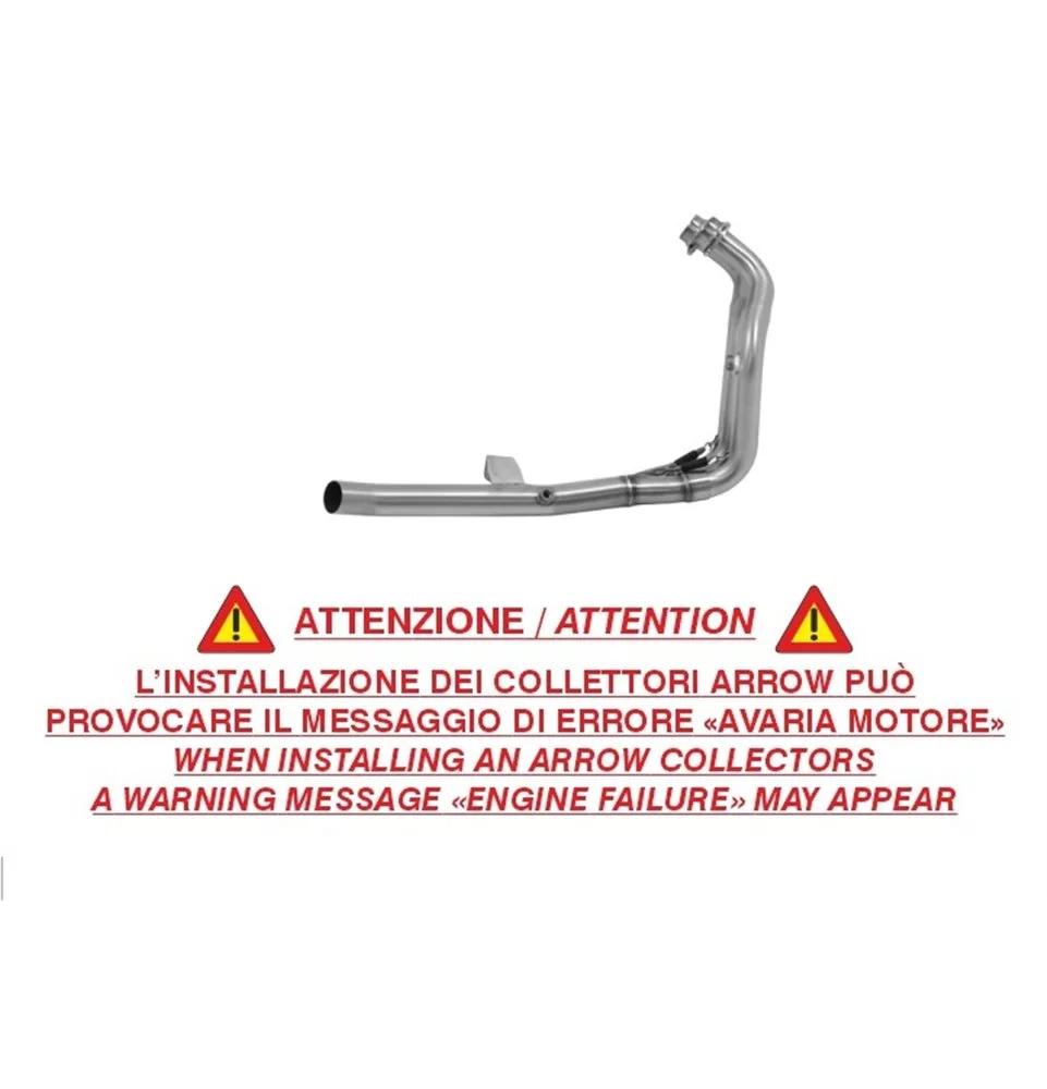 Arrow Exhaust Racing Collectors Kit Yamaha Tenerè 700 