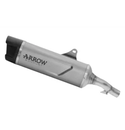 DOMINATOR Terminale Di Scarico Silenziatore ST Per Kawasaki ZRX 1100 - Acciaio Inox Con DB Killer - 5 Anni Garanzia