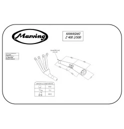 Marving K/3400/BC Kawasaki Z 500