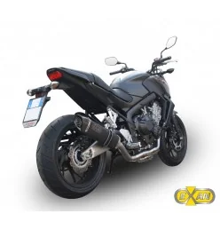 Exan Honda CB 650 F Ovale X-Black