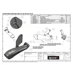 Hp Corse Kawasaki Ninja Zx-6R 636