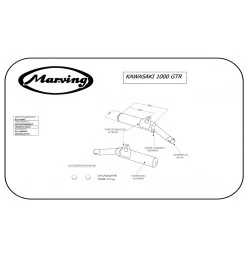 Marving K/2100/NC Kawasaki Z 1000 Gtr