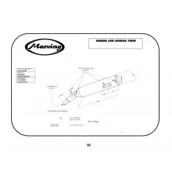 Marving H/AAA/41/BC Honda Xrv 650 Africa Twin