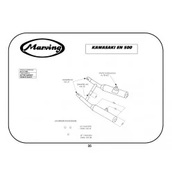 Marving K/2117/BC Kawasaki En 500