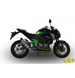 Exan Kawasaki Z800 Ovale X-Black