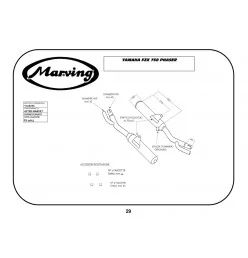 Marving Y/2087/BC Yamaha Fzx 750 Phaser