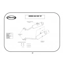 Marving H/AAA/62/BC Honda Slr 650 97