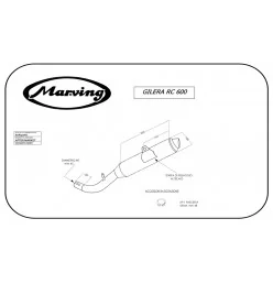 Marving EDR/50/NC Gilera Rc 600