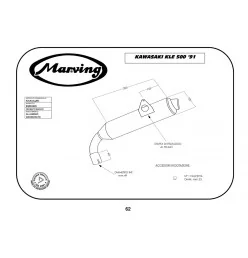 Marving K/AAA/53/BC Kawasaki Kle 500 91