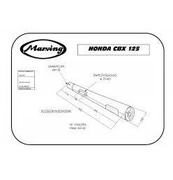 Marving H/130/BC Honda Cbx 125