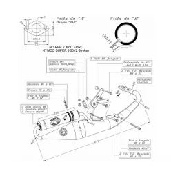 Leovince Kymco Agility R16 Hand Made TT