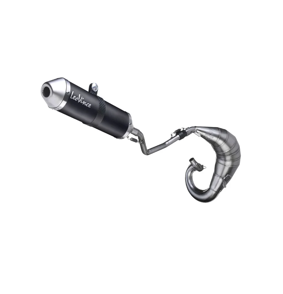 Leovince Derbi Senda SM X-Fight Black