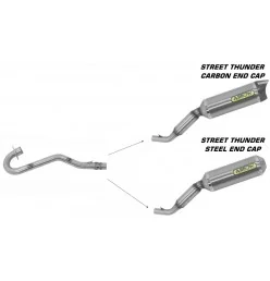 Arrow Exhaust Honda XR 125 L R SM