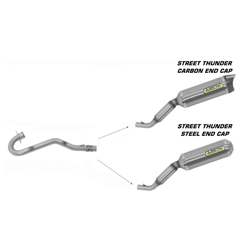 Arrow Exhaust Honda XR 125 L R SM