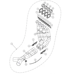 Akrapovic Kawasaki ZX-14R E-K14R1