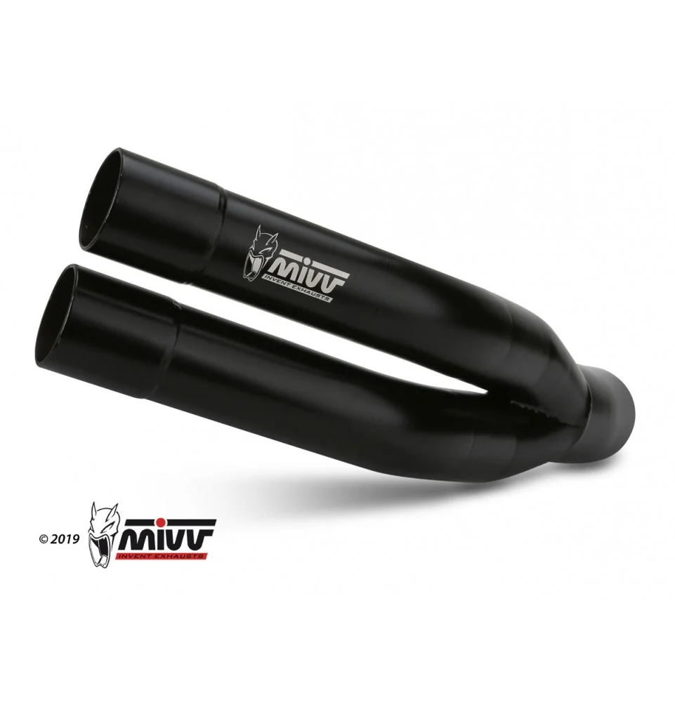 Mivv Double Gun Black Yamaha MT 03