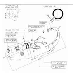 Leovince MBK Rocket Hand Made TT