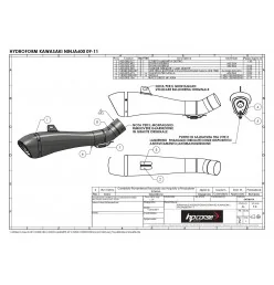 Hp Corse Kawasaki Ninja ZX-6R 600