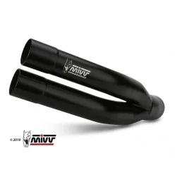 Mivv Double Gun Black Suzuki GSR 750