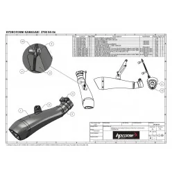 Hp Corse Kawasaki Z 750