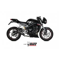 Mivv X-M5 Black Triumph Street Triple 660
