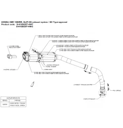 Akrapovic Honda CBR 1000 RR S-H10SO5T-HWC