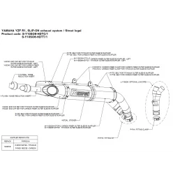 Akrapovic Yamaha YZF R1 S-Y10SO6-HDTC/1