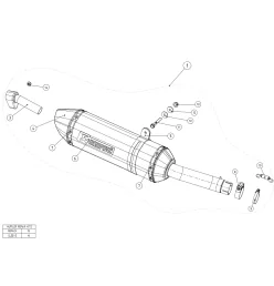 Akrapovic Honda CB 500 X S-H5SO2-HRC