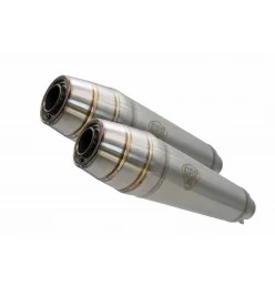 GPR Cafè Racer Deeptone inox racing L.370 X D.80mm - CAFE.RACE.1