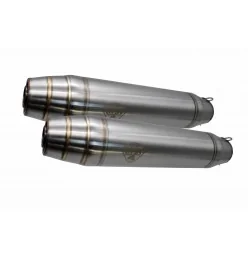 GPR Cafè Racer Deeptone inox racing L.370 X D.80mm - CAFE.RACE.1