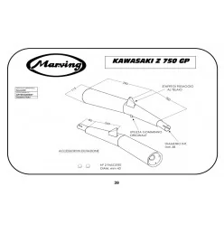 Marving K/2021/NC Kawasaki Z 750 Gp