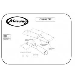 Marving H/2026/BC Honda Vf 750 S