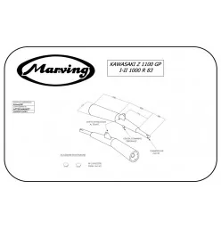 Marving K/2004/NC Kawasaki Z 1100 Gp I-ii