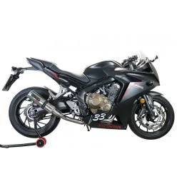 GPR Honda Cbr 650 F 2017/18 e4 E4.CO.H.249.1.CAT.M3.INOX