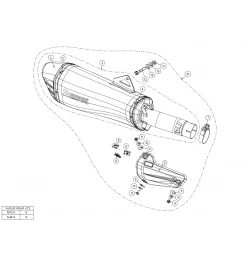 Akrapovic Kawasaki NINJA H2 SX S-K10SO21-HRAABL