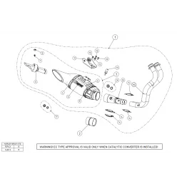 Akrapovic Yamaha FZ7 S-Y7R1-HAFT