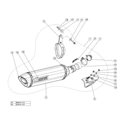 Akrapovic Suzuki Gsx-r 1000 S-S10SO12-HRC