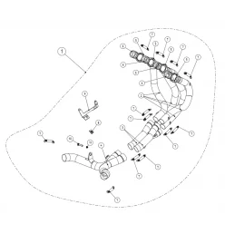 Akrapovic Kawasaki Z1000 E-K10R4