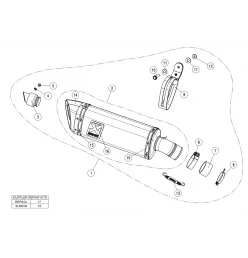 Akrapovic Kawasaki Ninja 400 S-K4SO6-APC