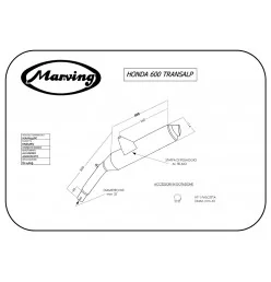 Marving H/AAA/35/BC Honda Xlv 600 Transalp