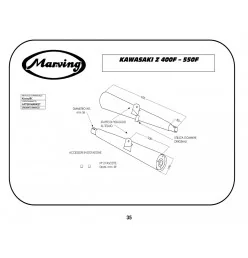 Marving K/2024/BC Kawasaki Z 400 F