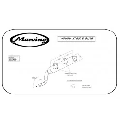Marving EDR/27/NC Yamaha XT 600 E 91/96