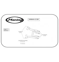 Marving Y/2115/BC Yamaha Xj 550