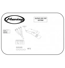 Marving S/3508/NC Suzuki Gsx 550 Katana