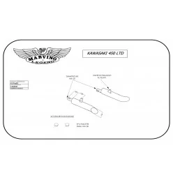 Marving K/CP09/BC Kawasaki Z 450 Ltd