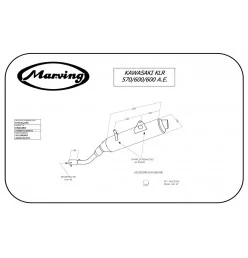 Marving K/AAA/47/BC Kawasaki Klr 570
