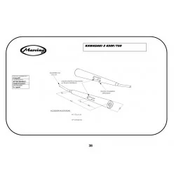 Marving K/2033/BC Kawasaki Z 650 F